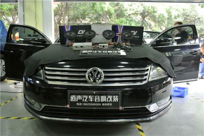 重庆大众迈腾音响改装升级诗芬尼智能调音英国CV套装喇叭