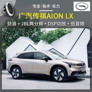 【广汽传祺新能源AION LX】音响改装升级，原车10扬声器阿尔派音响下岗，重庆汽车音响改装